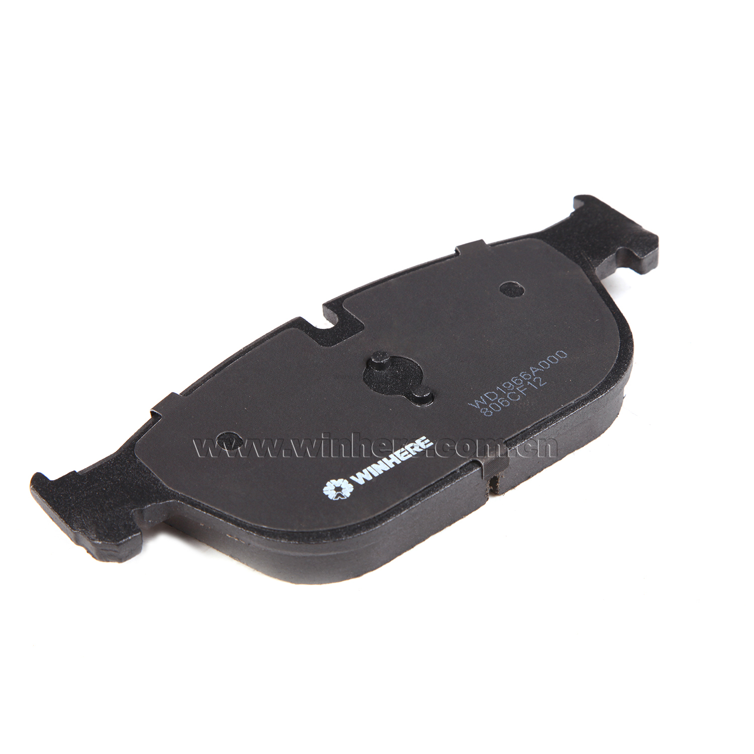 Front Brake Pad for PEUGEOT with Backing Plate